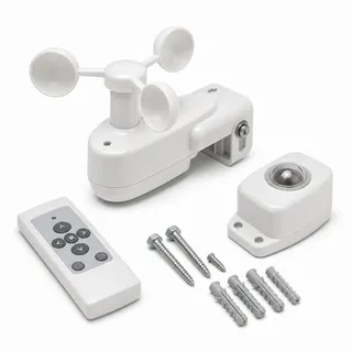 outdoor control hardware for patio shade