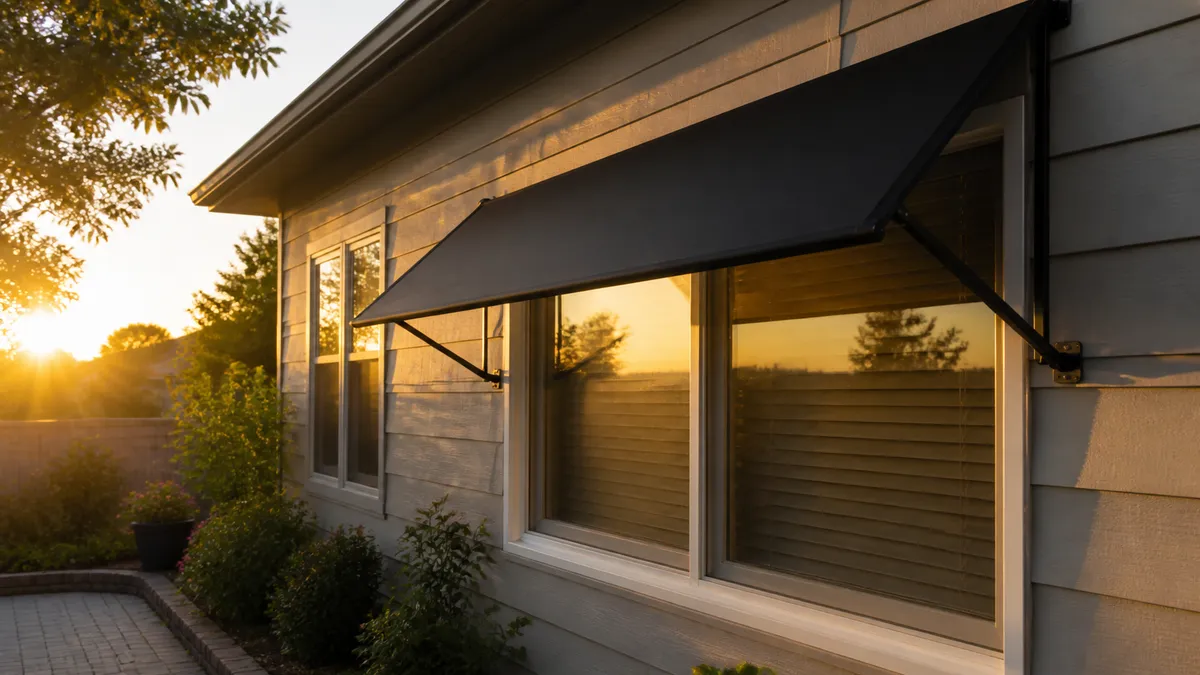 Awning for West-Facing Window: Reduce Heat and Glare hero image