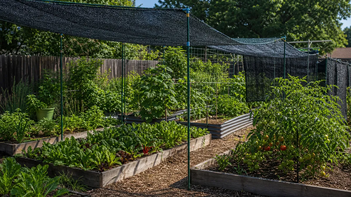 Shade Cloth for Vegetable Garden: Best Crops, Percentage and Timing article image